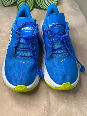 Hoka One One Carbon X 2 Diva Blue Citrus Womens size 6 thumbnail 3