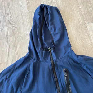 Unisex Member's Mark Blue Luxe Full Zip Hoodie - S thumbnail 2