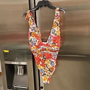 💕FARM RIO💕 Spring Bananas One Piece Swimsuit ~ Spring Bananas Print XS NWT thumbnail 12