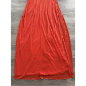 Vintage Y2K Taboo Two Toned Orange Long Formal Dress With Gem Size Small Dance thumbnail 3