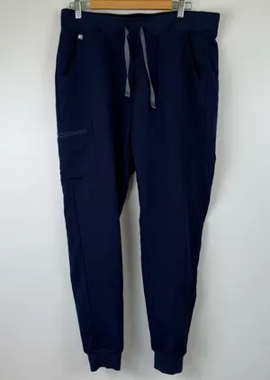 Figs Size Large Tall Zamora Jogger Scrub Pants W18SW2005T Navy PO 1667 thumbnail 2