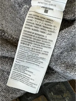 Vintage Y2K Abercrombie & Fitch Pearl Embellished Gray Sweatshirt size small thumbnail 8