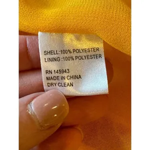 Color Me Courtney Dress Womens Small Yellow‎ Red Floral Print Eleanor Wrap Midi thumbnail 13