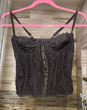 SheIn Black lace Corset thumbnail 1