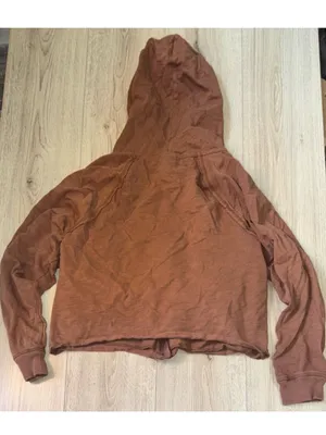 Victoria’s Secret pink brown zip up sweatshirt hoodie sweater thumbnail 2