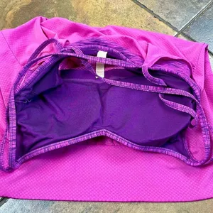 Lucy Feel The Beat Strappy Singlet Tank Top Medium Pink thumbnail 7