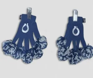 NFL Indianapolis Colts Spirit Fingers Gloves Pom Poms Blue/White thumbnail 1