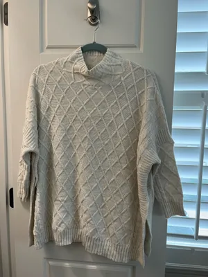Anthropologie mock neck sweater  thumbnail 1