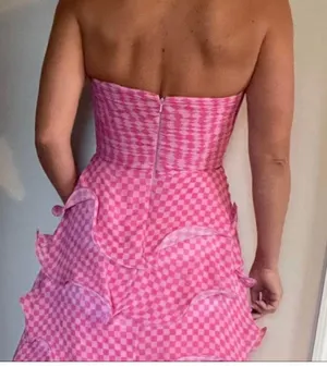 Jovani Pink Formal Gown thumbnail 4