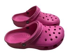 Crocs Classic Clogs Pink Slip On Women's Size 8-9 Comfort thumbnail 1
