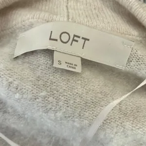 Loft Womens Oatmeal Heather Open Front Cardigan Sweater Cream Small 475990 thumbnail 3