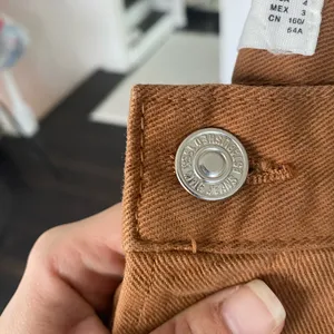 🛎️ Clearance MNG Denim Shorts Mustard Color Size 4 thumbnail 8
