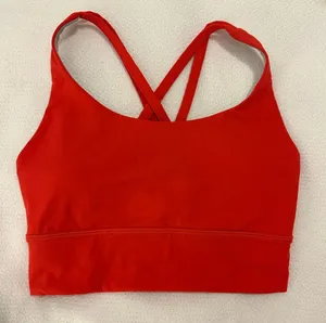 Lululemon Athletica Bold Red Sports Bra thumbnail 1