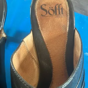 FINAL MARKDOWN Women's Black Leather Shoes 9 thumbnail 3