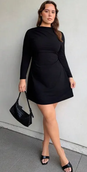 Black Shein Dress thumbnail 1