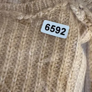 ASOS‎ DESIGN Tall Camel Ribbed Chunky Knit Open Front Balloon Sleeve Cardigan 6 thumbnail 8