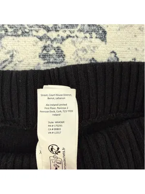 Alo Yoga Scholar Knit High-Waist Cotton Blend Short - Size XS thumbnail 8