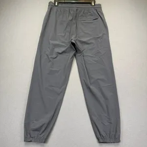 Vuori Gray Performance‎ Miles Jogger Pants Elastic Waist Drawstring Activewear M thumbnail 9