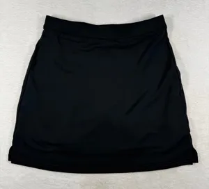 Peter Millar Womens Black Wicking Golf Skort UPF 50+ Active Skirt XS LC0EB14 thumbnail 1