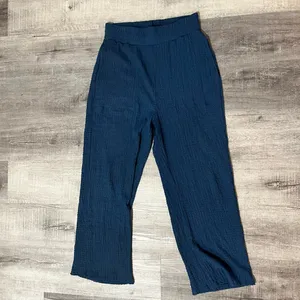 FREE PEOPLE BEACH Gia Pants in Midnight thumbnail 3