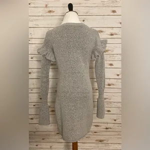 Romeo & Juliet Couture ruffle sleeve sweater dress thumbnail 5