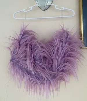 Hot & Delicious Furry Crop Top thumbnail 2