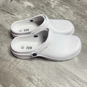 BH Clog Mule Women Sz 10 White Foam Comfort Shoes w Sport Mode‎ New S-600 thumbnail 2