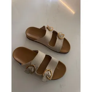 ROTHY'S The Buckle Slide Sandals in Sea Salt Size 7 thumbnail 5
