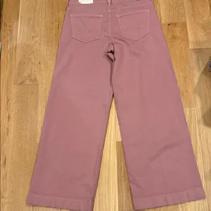 American Eagle low rise baggy Pink wide leg Jeans 10 Tall nwt‎ thumbnail 3