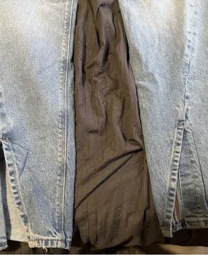 American Eagle jeans with slits on bottom thumbnail 1