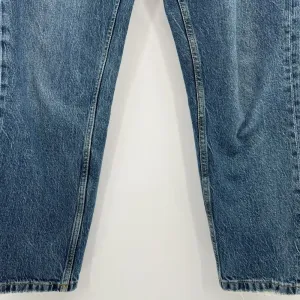 Zara Jeans‎ Women's Sz 2 Slim Straight Leg High Rise Dark Wash Blue Denim Casual thumbnail 3
