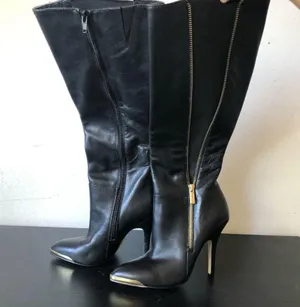 Saks Fifth Avenue New Leather Boots thumbnail 14