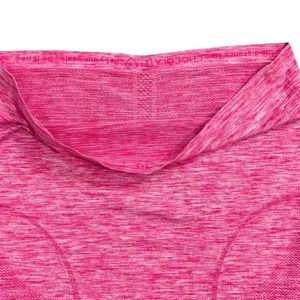 Lululemon Heathered Jewelled Magenta Pink Run Swiftly Short Sleeve Shirt size M thumbnail 8