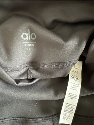 Alo Alosoft High-Waist 7/8 Highlight Legging sz XXS thumbnail 3