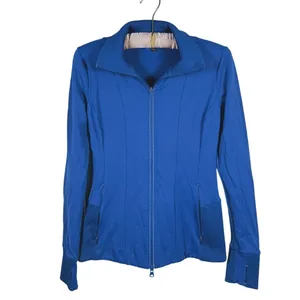 Athleta Ridge Full Zip Jacket Size Small Blue Athletic Hiking Outdoor Sporty thumbnail 2