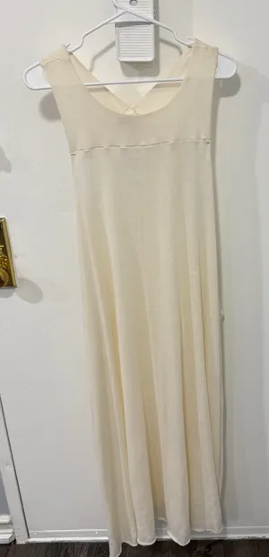 NWT Free People Beach Ivory Maxi Dress thumbnail 1