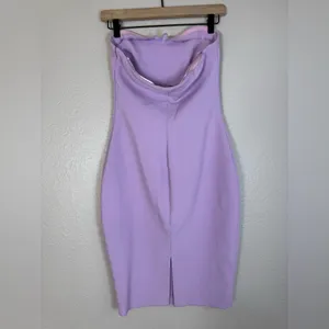 Likely Laurens Strapless Cocktail Dress Lilac Twilight Mist Purple size 4 $178 thumbnail 7