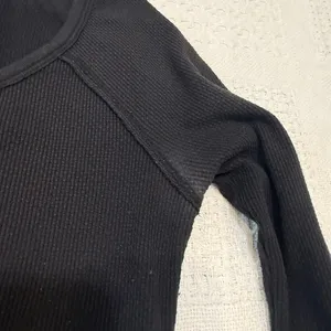 Free People medium Ski Lodge Henley thermal top TLS1 3280 thumbnail 2