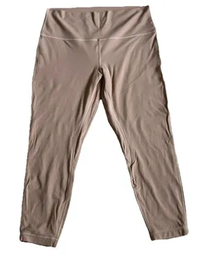 Lululemon Align High-Rise Leggings 25 Sz 14 Dusty Clay Hidden Pocket Activewear thumbnail 1