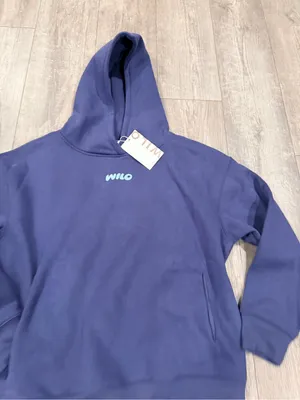 WILO Wellness Club Navy Hoodie with Light Blue Back Graphic thumbnail 10