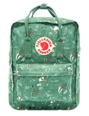 Fjällräven 🚩SOLD🚩 Kanken Art Green Fable Preppy Outdoor Fantasy Hiking Backpack thumbnail 1