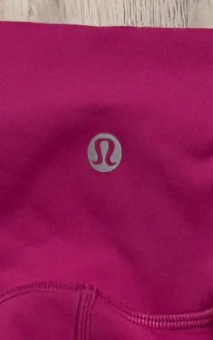 Pink Lululemon Leggings High-Rise 28" thumbnail 4