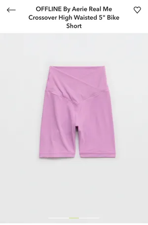 Aerie OFFLINE by Shorts Biker 5" thumbnail 3