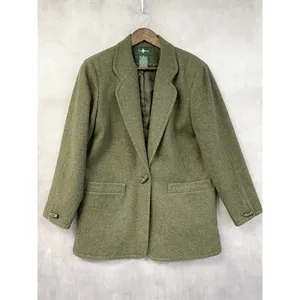 Hunt Club Women Merino Lambswool Blazer Size 8 Dark Academia Equestrian Heritage thumbnail 16