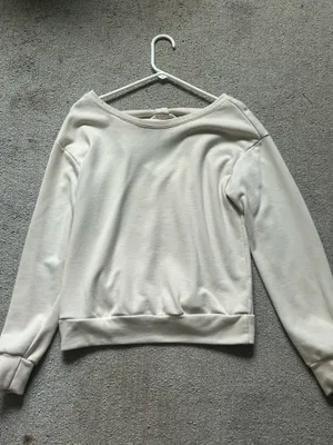 Cream sweater White thumbnail 2