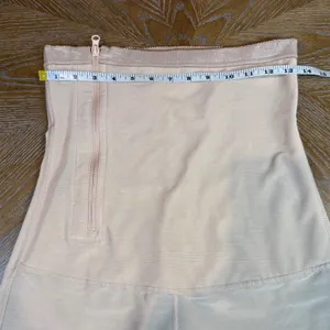 Shapellx AirSlim Postpartum Side Zipper Support Shorts Beige XL Shapewear thumbnail 8