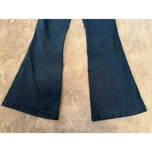 Free People High Rise Flare Jeans Dark‎ Wash Denim Women Size 27 thumbnail 3