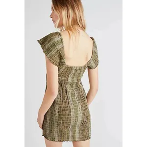 Free People Tropical Feels Mini Dress Size M. B-5 thumbnail 4
