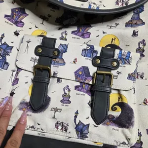 Loungefly‎ Disney The Nightmare Before Christmas Halloween Town Rucksack thumbnail 7