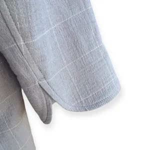 Larsen Linen Blend Relaxed Windowpane Blazer thumbnail 11